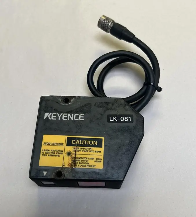 Used KEYENCE LK-081 Sensors | Surplus Asset Holdings #1206566