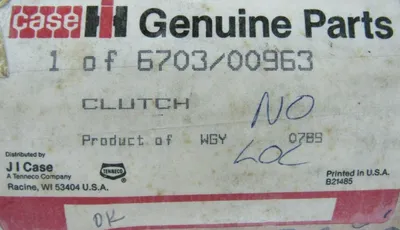 NEW CASE 6703/00963 CLUTCH 670300963