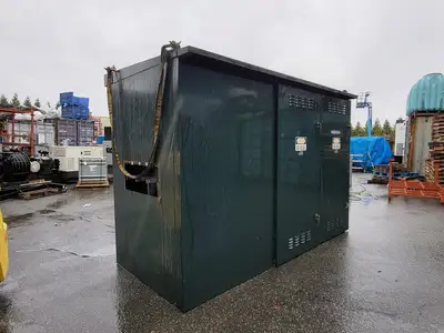 750 kVA Oil-Filled ONAN Transformer, HV. 12470 Delta, LV. 208Y/120 w/ Switchgear