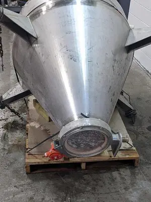 300 Gallon Aluminium Hopper With Load Cells