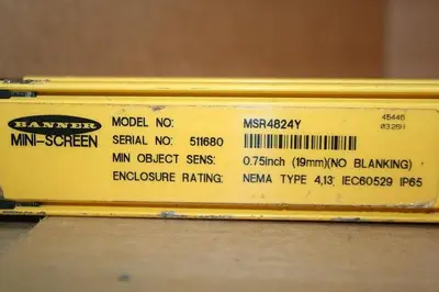 USED BANNER ENGINEERING MSR4824Y