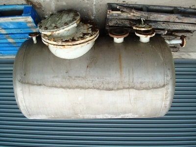 1400 L S/S Horizontal Pressure Vessel
