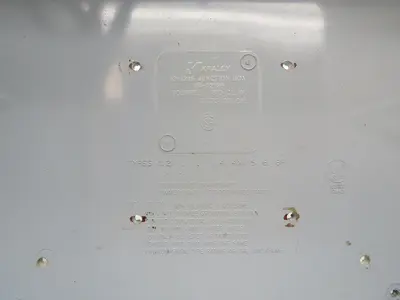 Kraloy JB-12126 Electrical Enclosure 12x12x6" PVC Pull Box