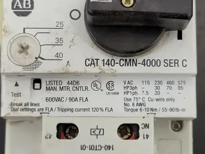 USED ALLEN-BRADLEY 140-CMN-4000