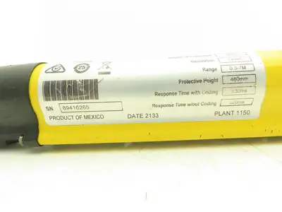 Allen Bradley 440L-R4J0480YD Light Curtain Guardmaster Receiver Only Ser A Rev D