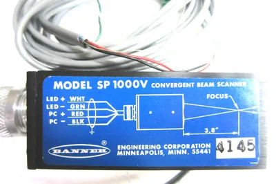 NEW BANNER ENGINEERING SP1000V BEAM SCANNER