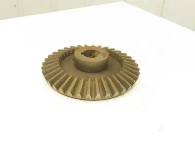 Union Gear 9110-01 Bevel Gear 36 Tooth 2-1/8" Bore x 2-7/8" Depth x 12-1/4" OD