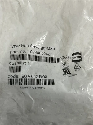 NEW HARTING 19340060421