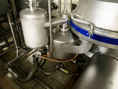 Alfa-Laval BBRPX 618 HGV-14-50 hermetic bactofuge, 316SS.