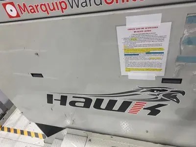 2018 67" Marquip Hawk Sheeter