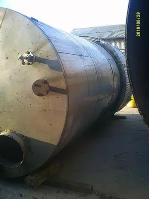 Tank, 5,400 Gallon, S/st, Jkt, 7'7" x 16', CT/CB #S741889