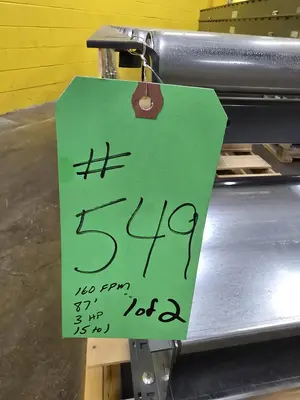 Used INTELLIGRATED ROLLER BED BELT CONVEYOR Belt Conveyors Wisconsin US | Packer City Sales #1301772