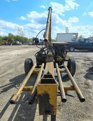 Used 2005 CUSTOM MADE 49 INCH LOG SPLITTER Skid Steer Log Splitters Michigan US | Proxy Equipment #1426001