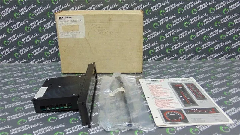 Dixson 051P Pro Series Programmable Bar Graph +/-7.5 Inches New NIB