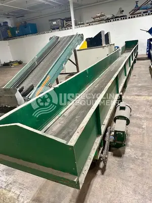 Unknown Manufacturer: Used 36" x 40' Horizontal Conveyor