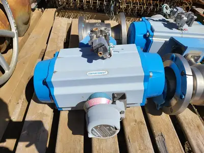 6" CF8M Ball Valve w/ Actuator