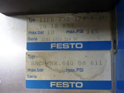 USED FESTO IFB8-02
