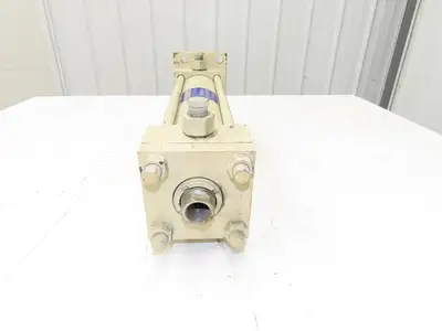 Parker Hannifin H-2HT-14 Hydraulic Cylinder 3.25"Bore 12" Stroke Flanged 2500psi