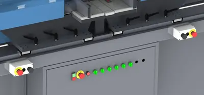 Pillar FNX: Precision Floor Notching Machine for Cabinet Makers