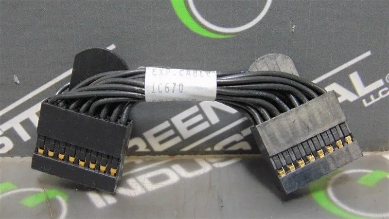 GE Fanuc IC670 2" I/O Expansion Cable Used