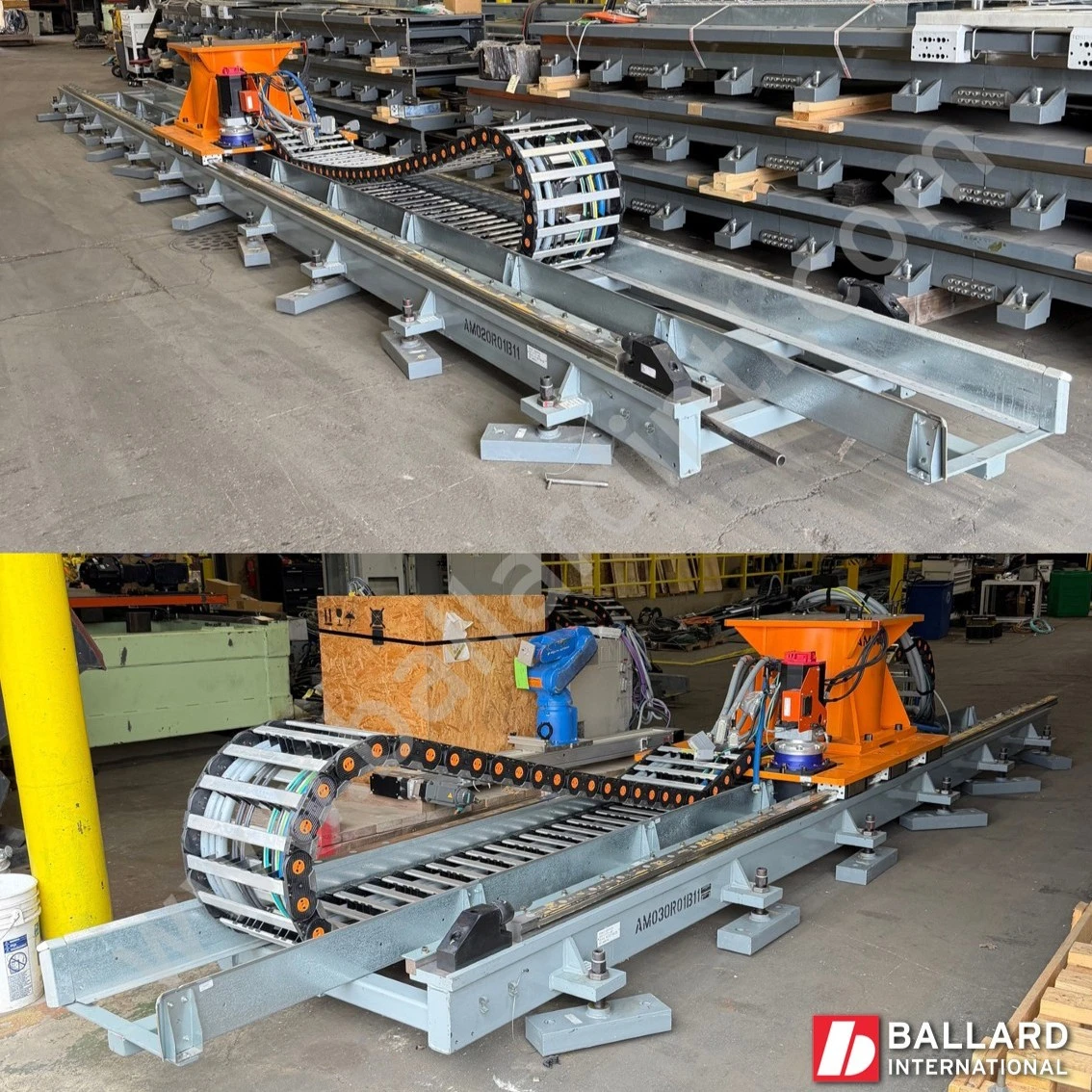 FANUC RTU Gen VI HD 7th Axis Dual Carriage Robot Linear Rail – Heavy Duty – 18 Meter