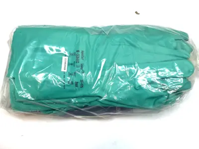 New | in-Stock Ansell AlphaTec Nitrile Chemical Gloves 13" 17 Mil XL S-15398X PKG OF 12 Gloves Michigan US | Maverick Industrial Sales #1395396