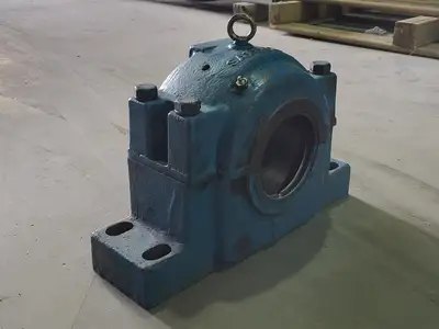 Split Pillow Block Bearing Housing 4.43" Bore, SAFD526