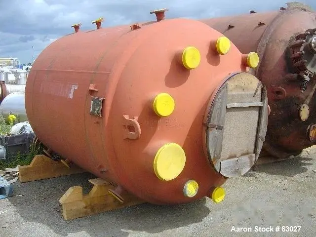 Used PFAUDLER E8000 Reactors Illinois US | Aaron Equipment #85910