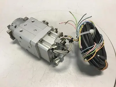 Used SMC MRHQ25D-180SX-M-BVL-M-BL-X169 Robot Parts Michigan US | Ideal Machinery #570976