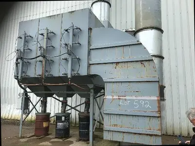 USED 2010 COL-MET 120' LONG BLAST ROOM