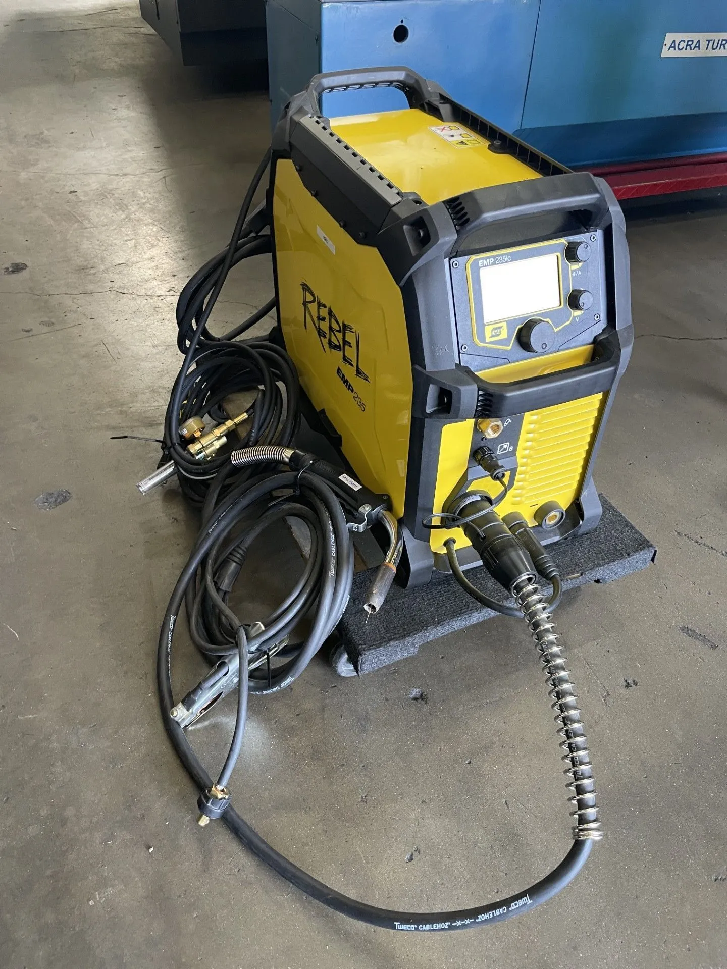 Used ESAB Rebel 235ic Tig Welders California US | Wheeler Machinery Sales #1284828