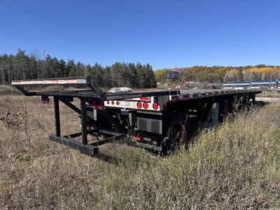 Used 2003 UTILITY FLATBED TRAILER Flatbed Trailers Michigan US | Miedema Asset Management Group #1709485