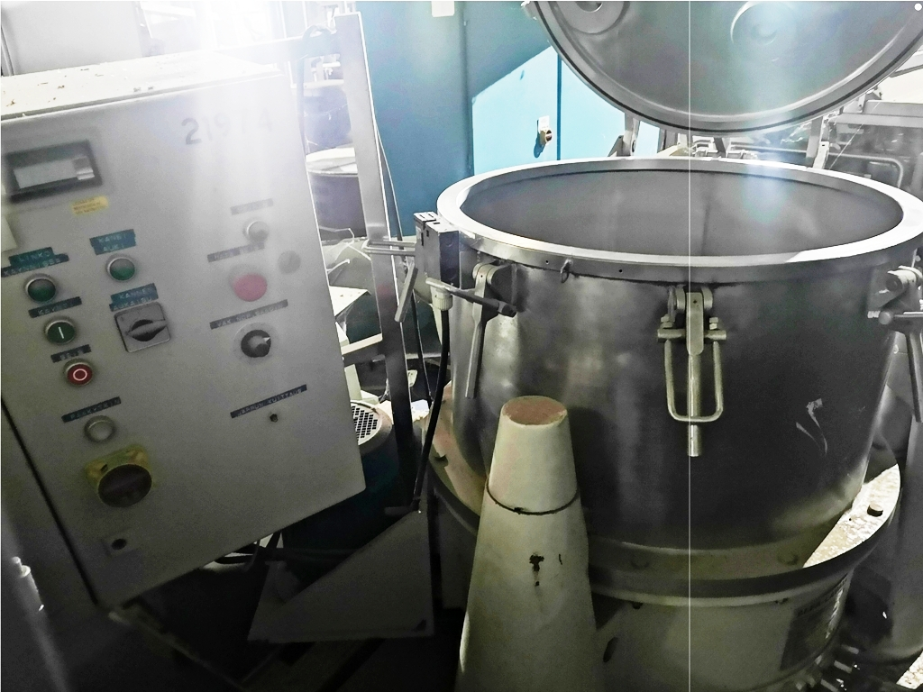 Alfa-Laval PAZ-630C 25 x 16 test tube basket centrifuge, 316SS.