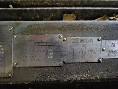 Screw Feeder w/ 750 hp Motor & Gearbox