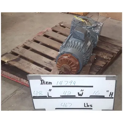 Used Reuland 4 HP Electra-gear speed reducer