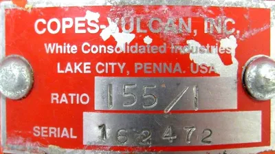 NEW COPES-VULCAN 155/1 REDUCER MOTOR 1551