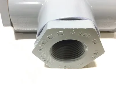 Rosemount 2002011 Flow-Through Tee 1-1/2″ CPVC, 1″ NPT Process Connection