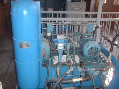 1,000 kW Hydro-Electric Generating System; MFG 1985 by Teledyne / Louis-Allis