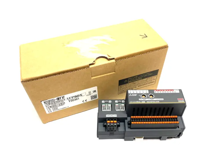 Used MITSUBISHI ELECTRIC MELSEC BLOCK TYPE REMOTE SAFETY DC DIGITAL OUTPUT UNIT CC-LINK PLC Input & Output | Maverick Industrial Sales #1102715
