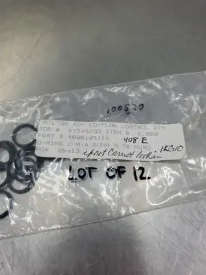 USED Milton Roy 4080109111 O-Ring 2-014 BUNA N 70 DURO, Lot of 12