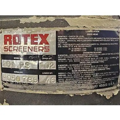 USED ROTEX 201PS SS/SS