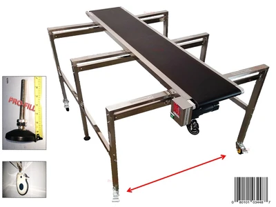 Conveyor  54"x 12" Wide Legs #34487