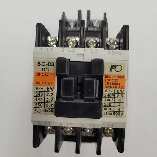 Used FUJI FUJI ELECTRIC RELAY SC-03 | 4NC0A0#10 Relays & Switches | ND Industrial Surplus #1218479
