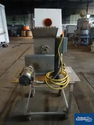 USED Hapman 2.25" BRABENDER TWIN SCREW VOLUMETRIC FEEDER, S/S