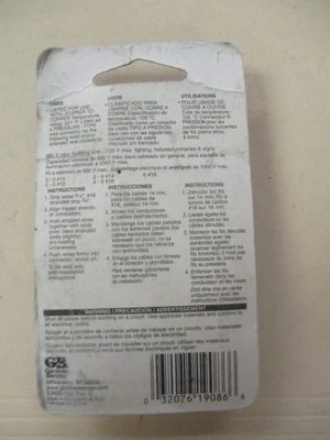 NEW Gardner Bender 19-086