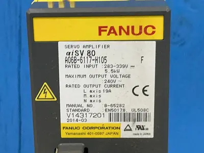 Used FANUC A06B6117H105 Servo Drives Ohio US | HGR 24 #1305281