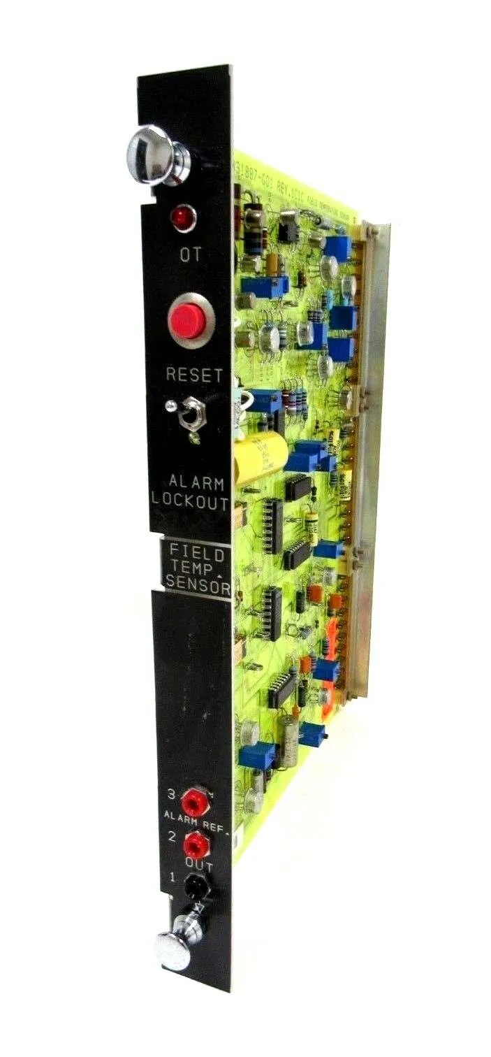 USED GENERAL ELECTRIC 44C331887-G01 FIELD TEMP BOARD REV 1C1C 44C331887G01