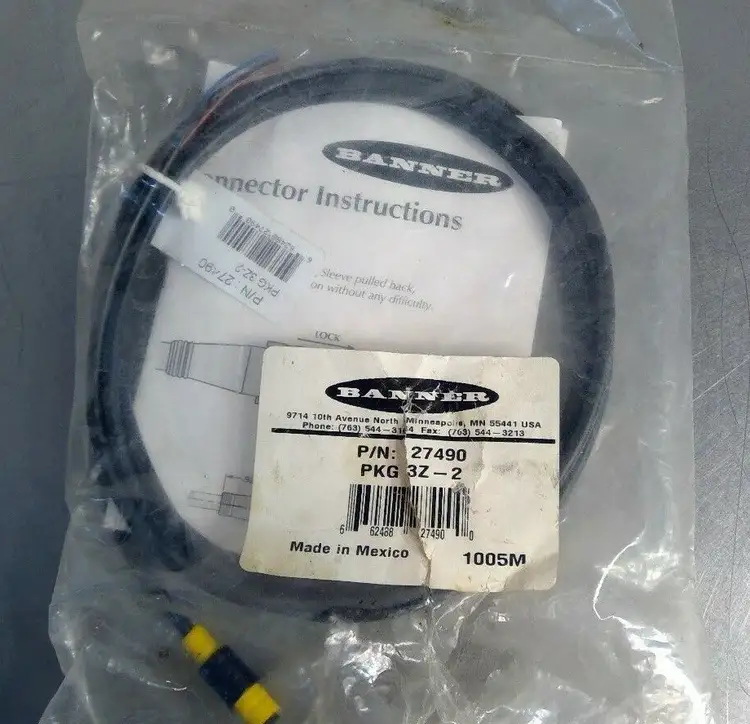 Used Banner Engineering _UNKNOWN_ Connector Accessories South Carolina US | Palmetto Automation #1545133