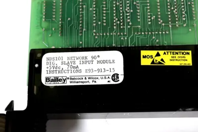 USED BAILEY NDS101-6635905A1 DIGITAL INPUT MODULE NDS1016635905A1