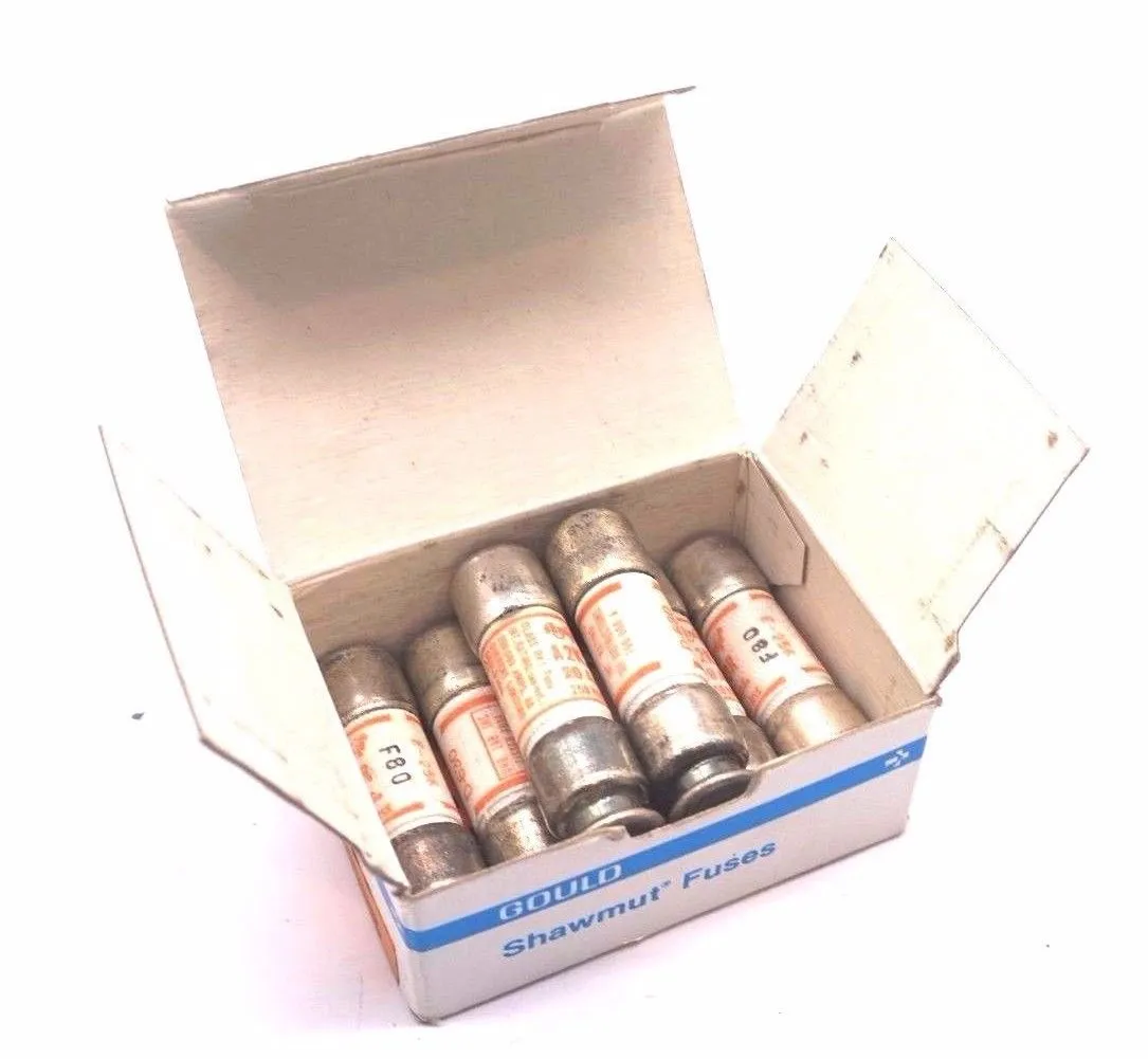 7 NEW GOULD SHAWMUT A2K20R FUSES